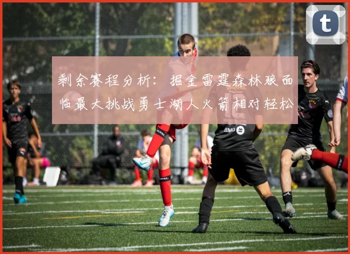 剩余赛程分析：掘金雷霆森林狼面临最大挑战勇士湖人火箭相对轻松